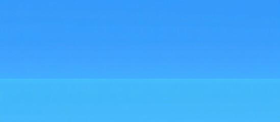 Wall Mural - blue gradient sky background with copy space for text and design elements.