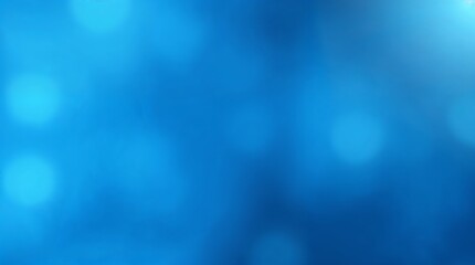 bright blue bokeh background with soft water motion and glow pattern