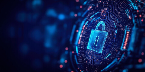 Technology abstract futuristic science background for internet business. Big data concept.