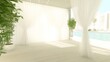 © Big9869 - Serene Poolside Relaxation Area with Sheer Curtains