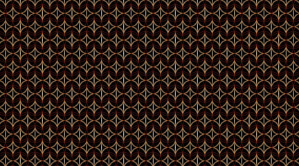Circular shape vector background pattern design | Golden pattern design with geometric shape with circle, line, diamond, 3d object with color | Seamless modern pattern background