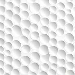 golf ball texture background, white color, seamless pattern, vector illustration