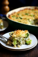 Wall Mural - Chicken Broccoli Rice Casserole