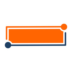 Wall Mural - Title bar banner, vector illustration and suitable for business, promosi, banner, presentation, and more.