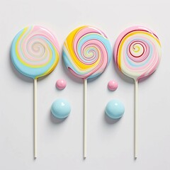 Poster - Pastel Lollipops