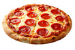 © Jakirul - Pepperoni pizza isolated on transparent background.