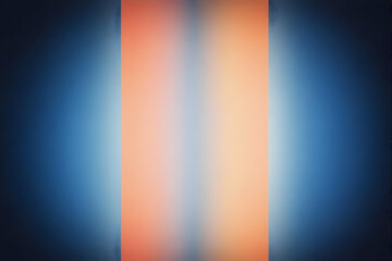 Wall Mural - Abstract Background Blends Soft Orange and Blue Hues Seamlessly with Subtle Gradient Effect for Modern Design