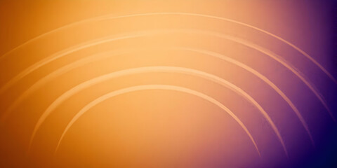 Sticker - Abstract Background Creates Smooth Curves with a Gradient of Orange and Purple Beautifully