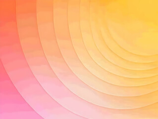 Wall Mural - Abstract Background with Soft Pink and Yellow Curves Creates a Soothing Visual Experience