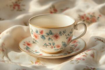 Wall Mural - Antique Tea Cup