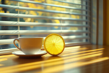 Wall Mural - Citron Tea