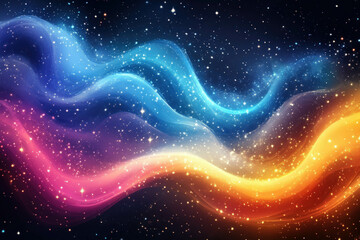 Wall Mural - neon glow background