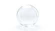 © Tark - 3d white light texture of reflection on rough bubble isolated on white background. Abstract bubble glossy 3d geometric shape object illustration render with clipping path. Generative AI
