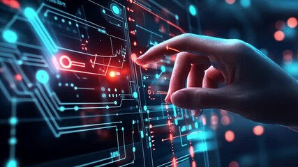 Wall Mural - researchers using ai-driven tools to conduct data analysis for groundbreaking scientific discoveries