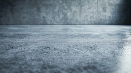 Wall Mural - Smooth concrete floor with textured finish