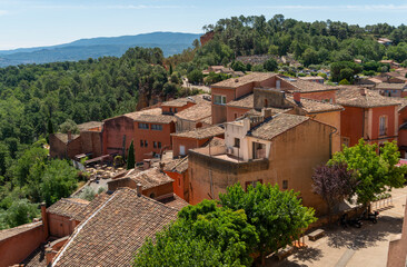 Wall Mural - Roussillon in France