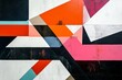 © Suresh Thangavel - A composition featuring sharp angles, overlapping shapes, and contrasting colors.