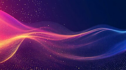 abstract background digital data stream
