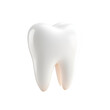 © Jakirul - Elegant and shiny tooth isolated on a transparent or white background