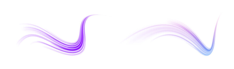 Wall Mural - png futuristic technological style. png abstract background with speed lines. neon color rays vector