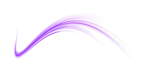 Wall Mural - png futuristic technological style. png abstract background with speed lines. neon color rays vector