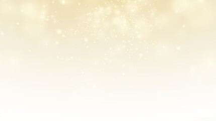 Wall Mural - luxurious golden sparkle cloud with shimmering confetti and glowing stardust—perfect for PNG Christmas designs, elegant holiday patterns, or festive light effects.