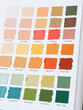 © Rebecca - Color swatches book, closeup
