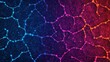 © AtomMaya - Abstract Geometry with Colorful Connections and Network Patterns