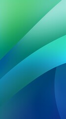 Wall Mural - digital technology blue green abstract lines geometric poster background