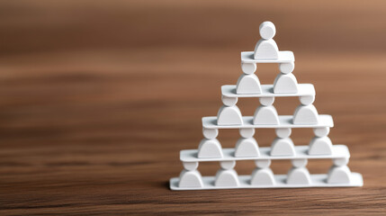 Hierarchy, An image comparing flat and hierarchical designs, showcasing differences in structure and layout for high-fidelity visualization.