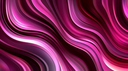 Wall Mural - Abstract Pink and Purple Gradient Flowing Waves in High Resolution