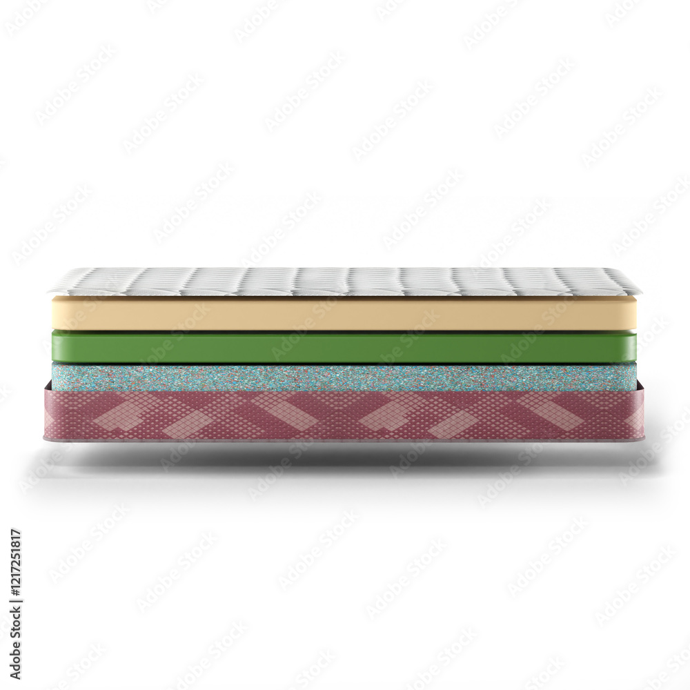 Pocket Spring Layers Mattress Foam, Latex, HR, EPE, Orthopedic, Bonnel Spring and Pocket ...