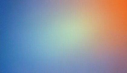 Fototapete - minimalist gradient background in soft pastel tones of orange and blue, perfect for web design, presentation, or creative projects

