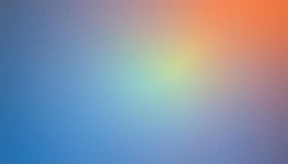 Aufkleber - minimalist gradient background in soft pastel tones of orange and blue, perfect for web design, presentation, or creative projects

