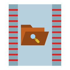 Poster - Crime File Icon Style