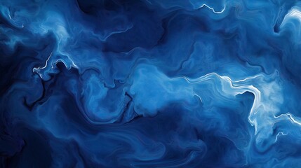 Wall Mural - The image is a blue