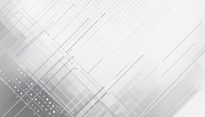 Poster - monochrome geometric abstract pattern with layered rectangles and soft gradients for minimalist background and modern designs