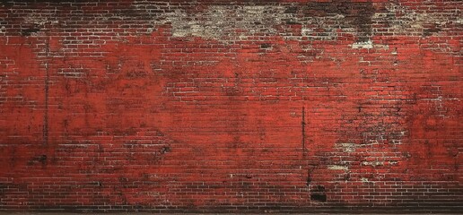 Poster - Red Grunge Texture Background Abstract Pattern