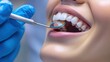 © andri - Dentist examining teeth, clinic, mirror, healthy smile, checkup