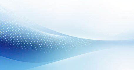 Wall Mural - abstract blue wave background with dotted pattern for design and presentation purposes.