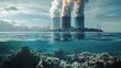 © STwul - Coastal Power Plant Pollution Threatening Ocean Reef