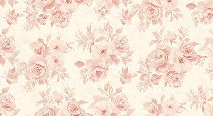  Elegant watercolor floral patterns in pastel shades, seamless and intricate, ideal for backgrounds