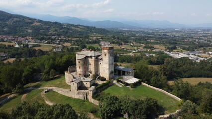 Wall Mural - The castle of Bagnolo, Piedmont, Italy