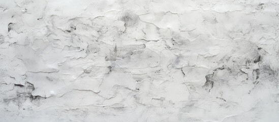 Fototapete - Textured white cement stucco wall with subtle gray accents suitable for banners showcasing a clean background and ample copy space.