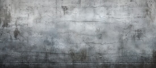 Leinwandbilder - Textured grey grunge wall with subtle variations and ample negative space for copy, featuring a worn, industrial aesthetic ideal for backgrounds.