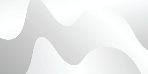 Abstract white background with gradient color wave modern simple design abstrat