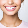 © PRASANNAPIX - close view of young indian woman showing her teeth