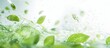 © -SAYONARA- - 美しい緑茶の動きと茶葉のコラボレーション