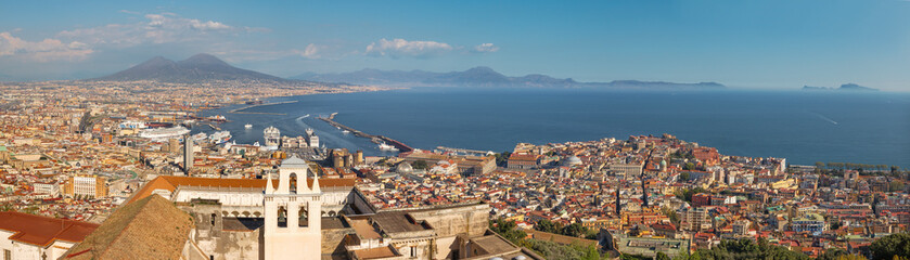 Wall Mural - Naples - The panorama of Naples.