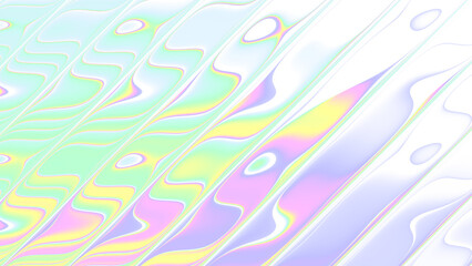 Fototapete - Colorful gradient shape blur. Blur Gradient Shape transparent PNG shape gradient Shining circle holographic blurred shape rainbow colors. Abstract design